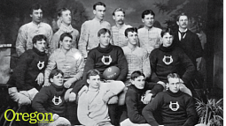 The 1894 Webfoots mastered heavily favored Albany College—but not the rule book.