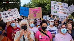 Abortion rally in Texas