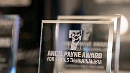 Ancil Payne Award plaques