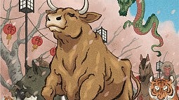 Illustration of an ox