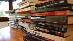 Stacks of books