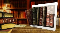 Books in a tablet