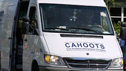CAHOOTS response van