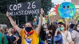 Climate protesters