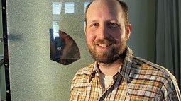 Eric Corwin of the Department of Physics