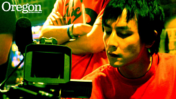 Daniel Wu directs The Heavenly Kings, his mockumentary chronicling Alive, a Hong Kong boy band created for the film. Photograph courtesy Cinema Pacific