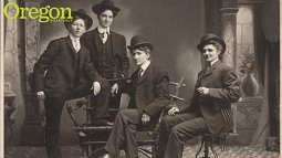 A group of female friends dressed in men's suits, ca. 1910. Photograph courtesy Minnesota Historical Society