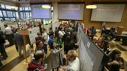 Grad students show off their work at the annual Graduate Student Research Forum