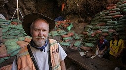 Dennis Jenkins at Paisley Caves