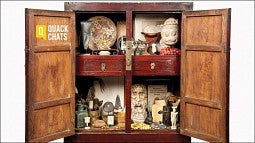 A cabinet of curiosities