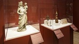 Religious items on loan to the Jordan Schnitzer Museum of Art