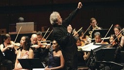 John Nelson conducting