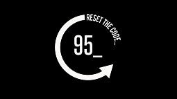 Reset the Code logo, a circular arrow around the number 95
