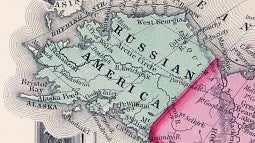 Map of Russian America