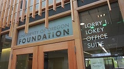 The UO Foundation offices