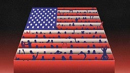 U.S. flag illustration
