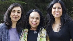Claudia Holguín, Michelle McKinley and Anita Chari