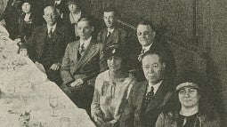 Mabel Byrd (fourth from the right)