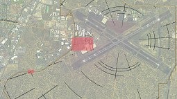 Aerial image of Redmond Airport