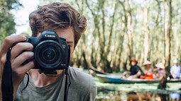Student photographer in Vietnam