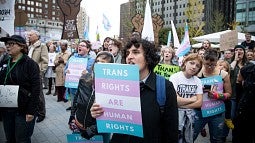 Transgender rally