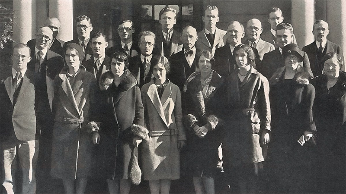 Phi Beta Kappa class of 1930