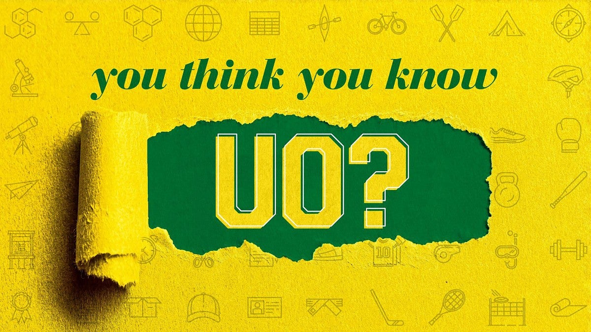 UO research quiz logo