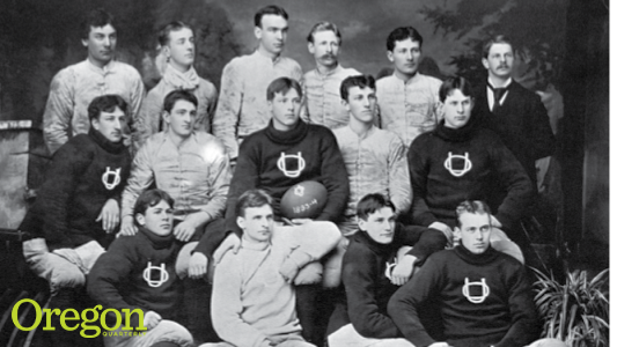 The 1894 Webfoots mastered heavily favored Albany College—but not the rule book.