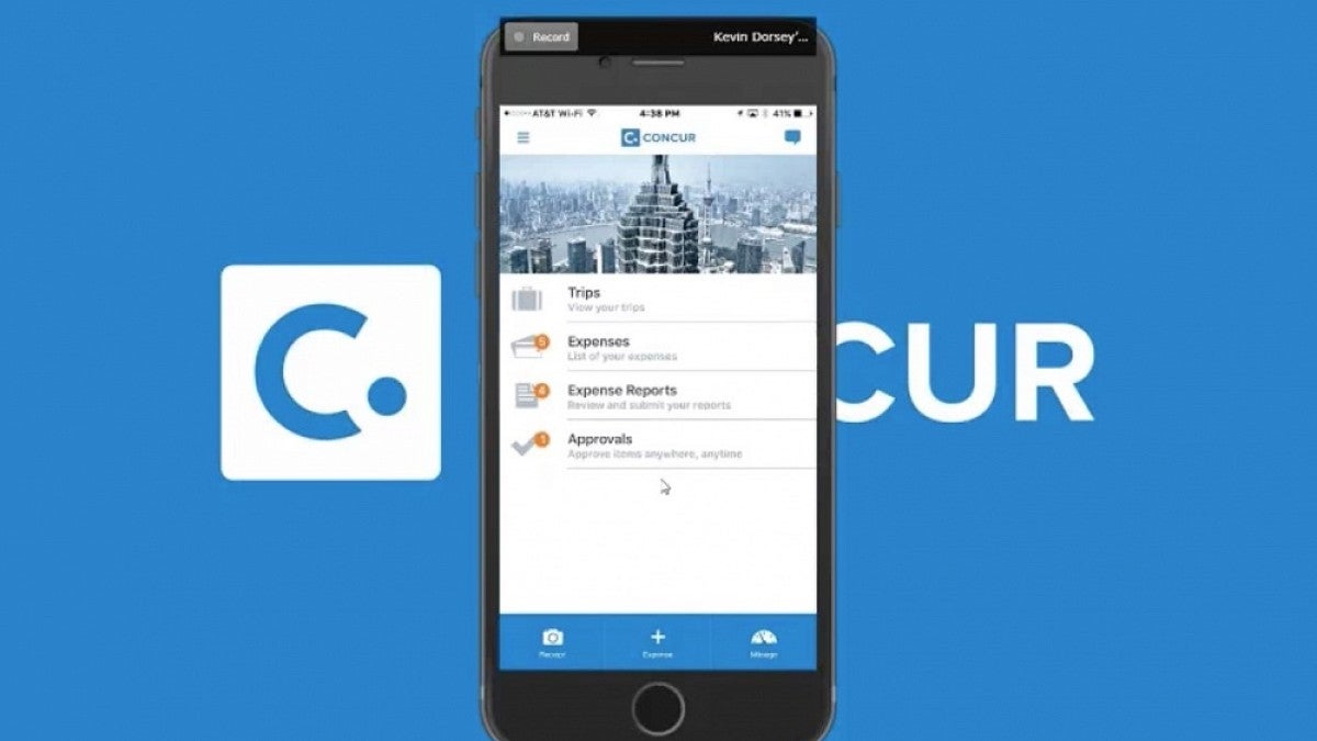 Concur Mobile App