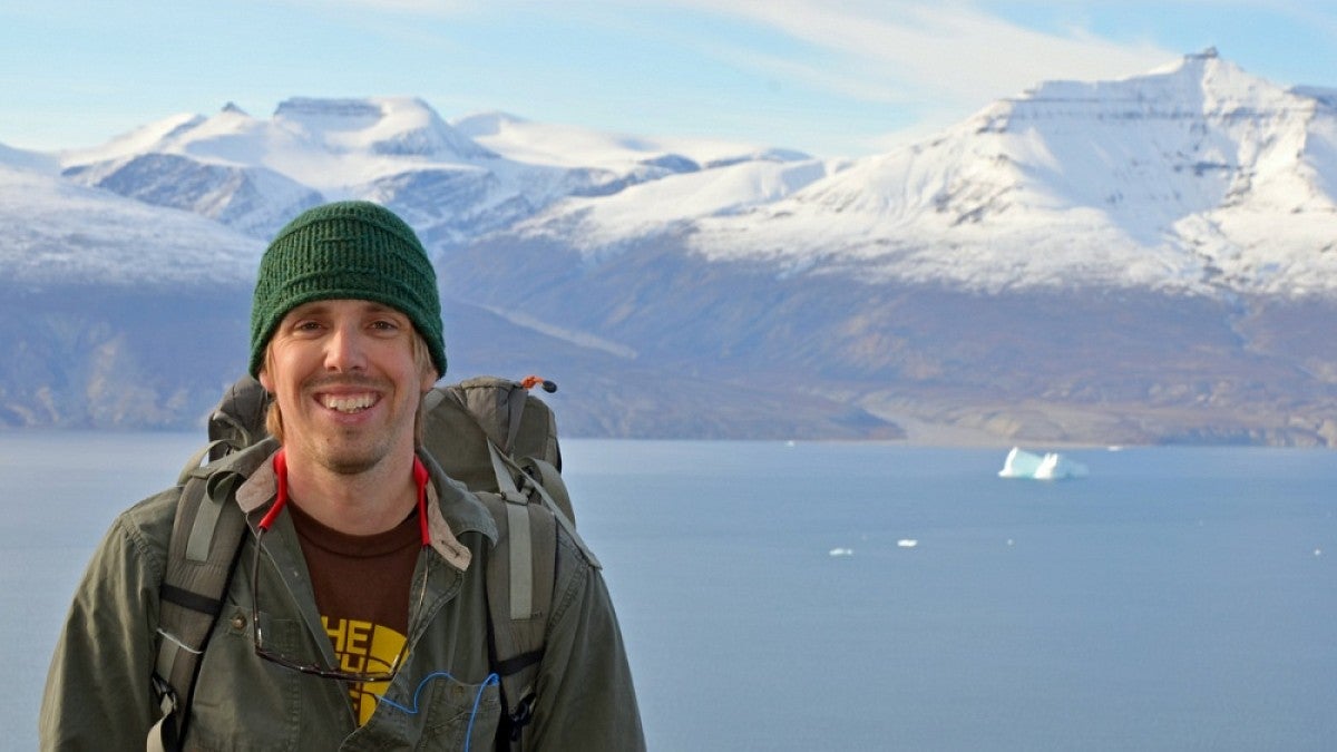 UO doctoral student Dustin Carroll
