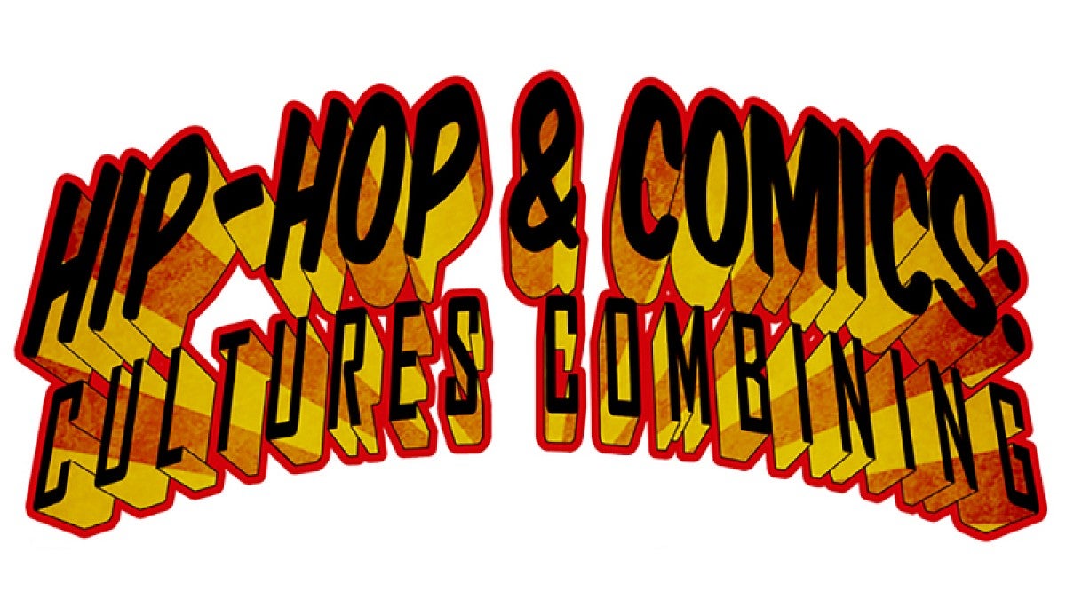Banner image for hip-hop and comics event