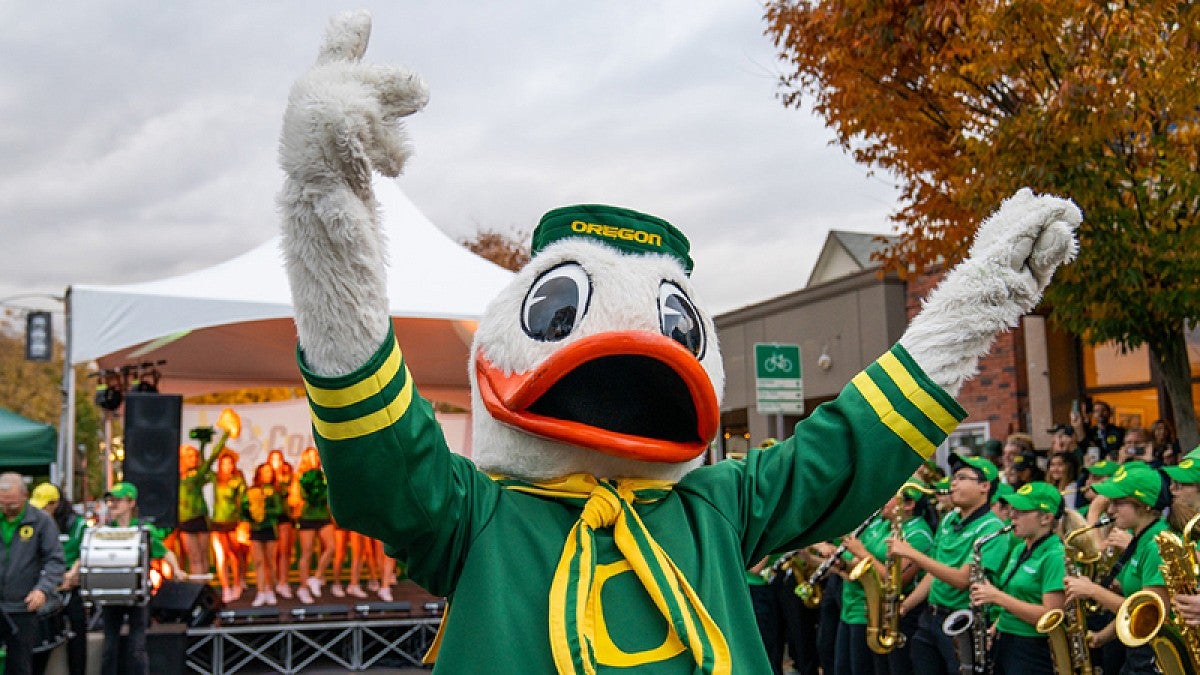 The Duck at homecoming