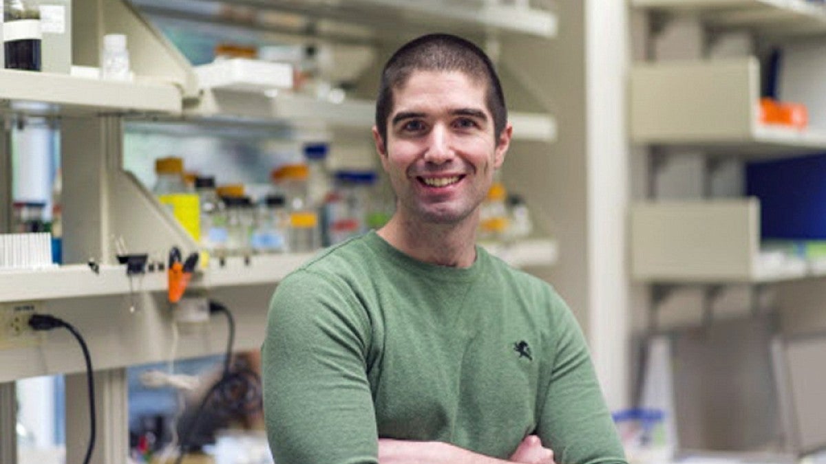 Jeffrey McKnight, the UO's new cluster hire for the Center for Genome Function