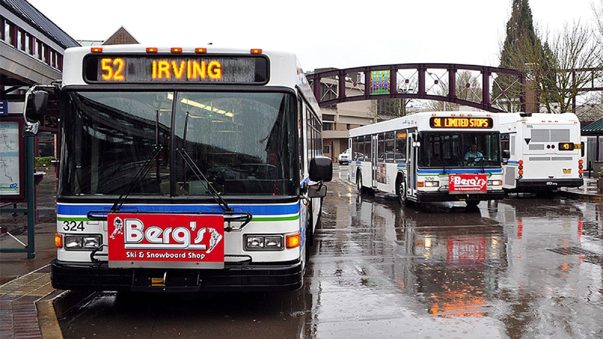 Lane Transit District buses 