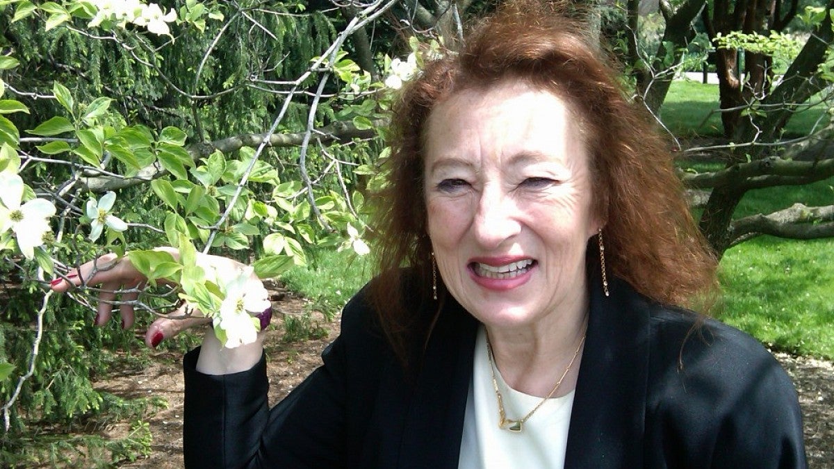 Barbara Mossberg, humanities professor in the Clark Honors College