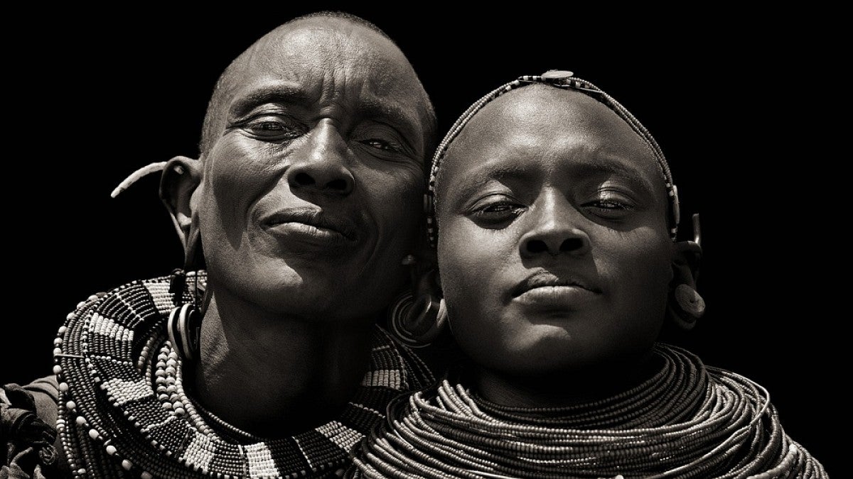 Samburu women of Africa