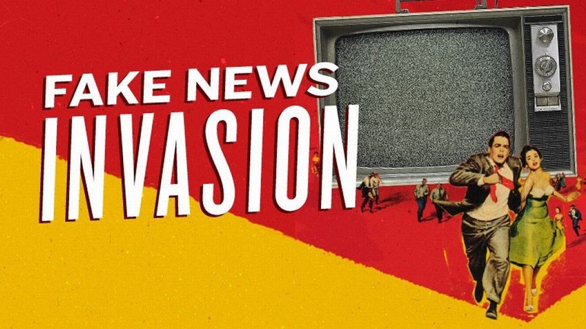 Fake news illustration
