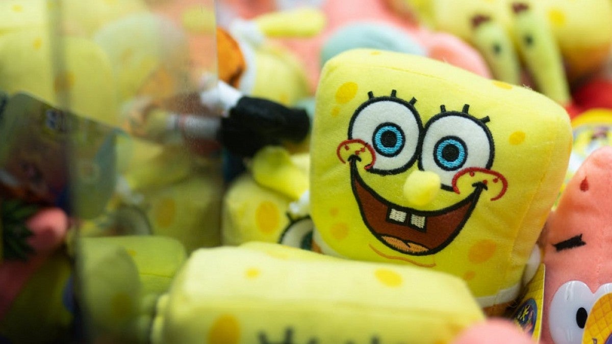 Spongebob plush toy