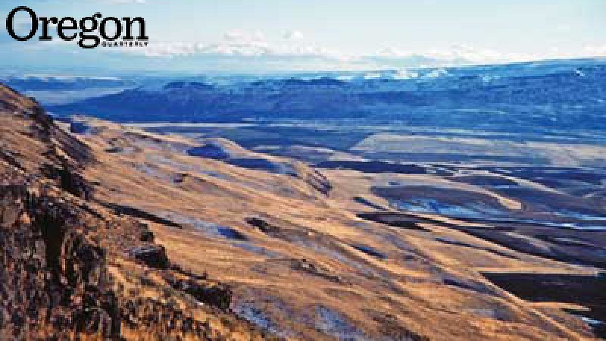 Channeled Scablands near Wenatchee, Washington, October 1948. Photograph courtesy NOAA Photo Library - Rear Admiral Harley D. Nygren, NOAA Corps (Ret.)