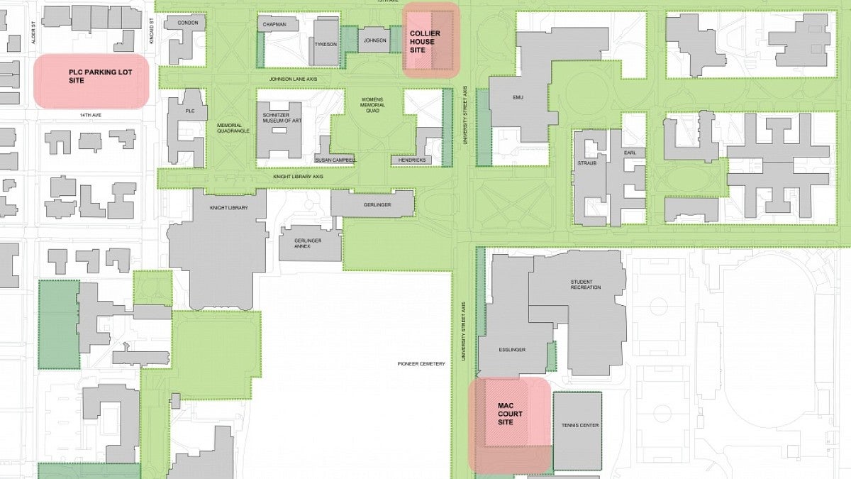 Campus site map
