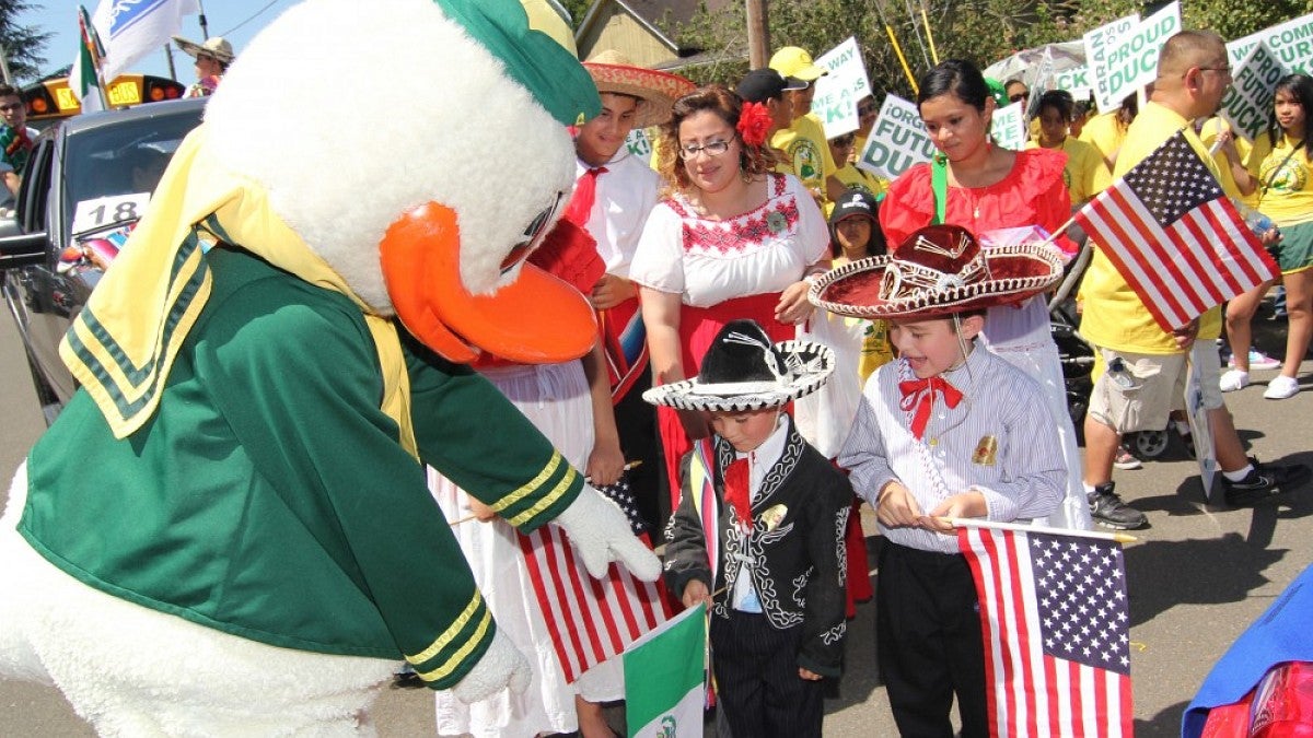 The Duck visists Fiesta Mexicana