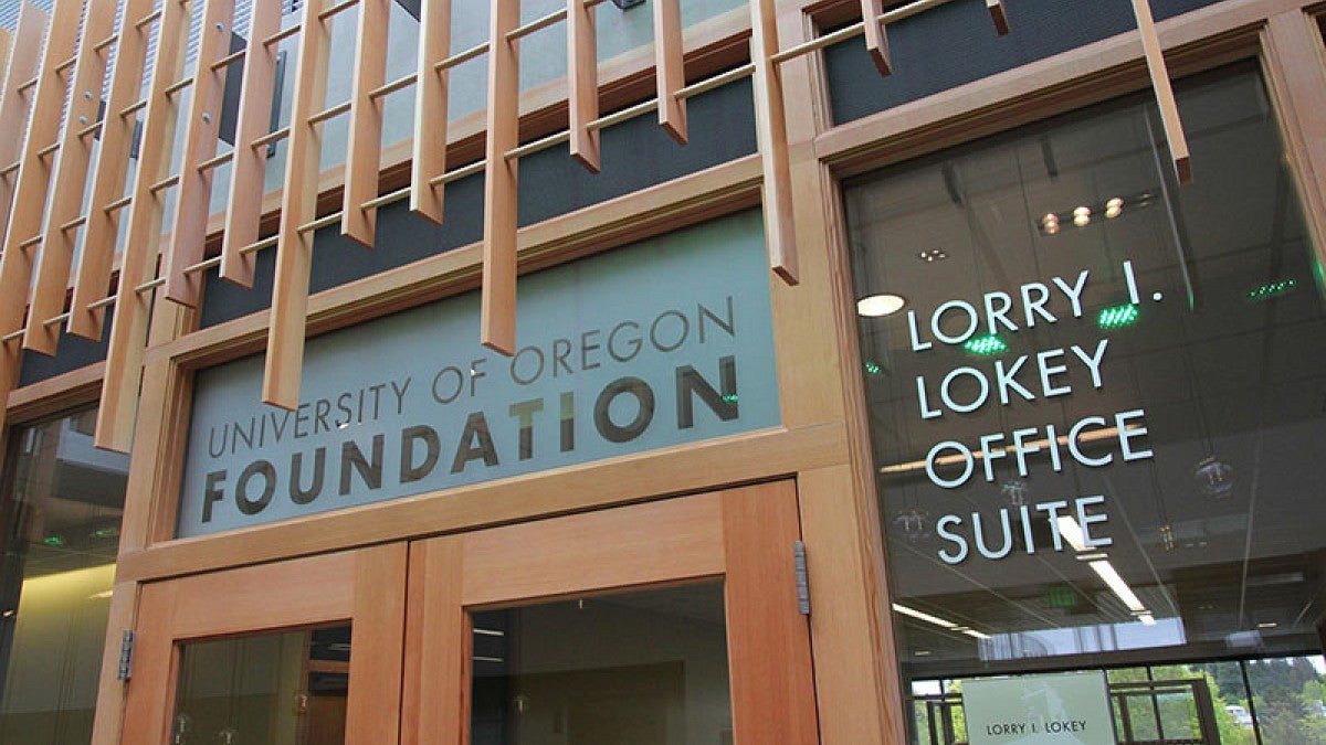 View of UO Foundation offices