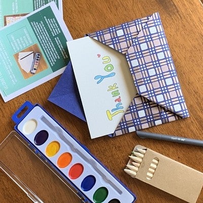 Watercolor cards kit