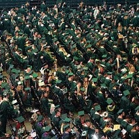Scene from 2016 commencement ceremony