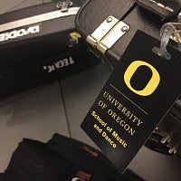 Luggage tags and instrument cases